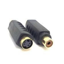 S VIDEO FEMALE TO RCA FEMALE ADAPTER - CShop.co.za | Powered by Compuclinic Solutions
