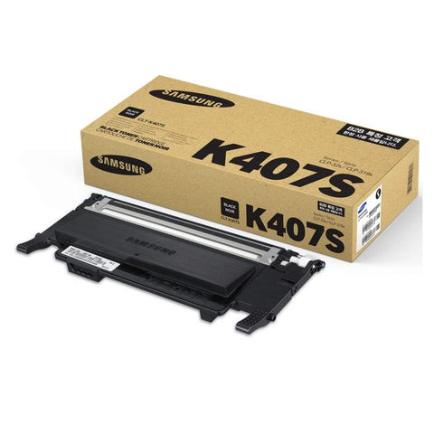 SAMSUNG Toner Cartridge Samsung CLT-K407S Black Original Toner Cartridge - SU132A SU132A
