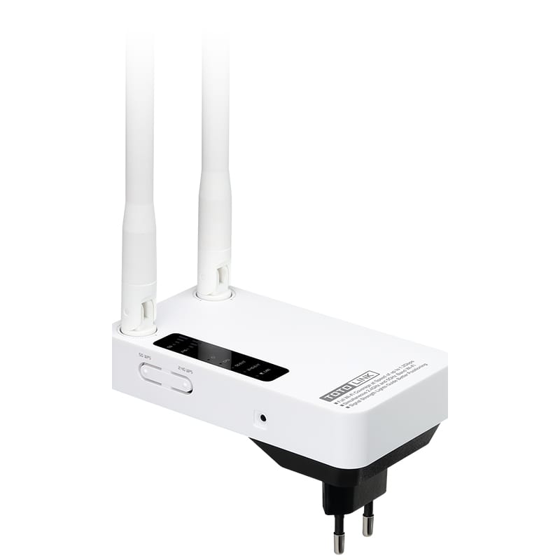 TOTOLINK EX1200M 2.4GHz 300Mbps|5GHz 867Mbps 2 x Antenna Plug Mounted Range Extender - CShop.co.za | Powered by Compuclinic Solutions