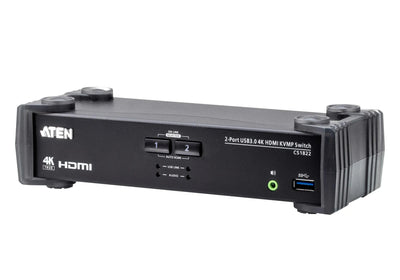 CShop.co.za | Powered by Compuclinic Solutions 2-Port USB 3.0 4K HDMI KVMP™ Switch CS1822