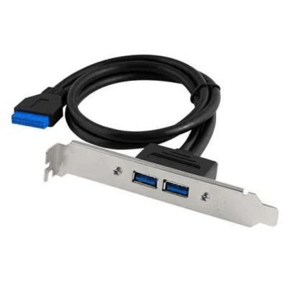 CShop.co.za | Powered by Compuclinic Solutions 20 PIN 2-PORT BRACKET USB 3.0 CABLE GC-USB3-2P