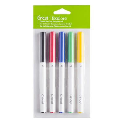 CShop.co.za | Powered by Compuclinic Solutions 2007635 - Cricut Explore/Maker Fine Point Pen Set 5-pack (Classics). CC FINE PP SET 5PK CLAS