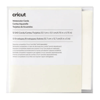 CShop.co.za | Powered by Compuclinic Solutions 2009984 - Cricut Watercolor Cards White 12pk R20 CC 2009984