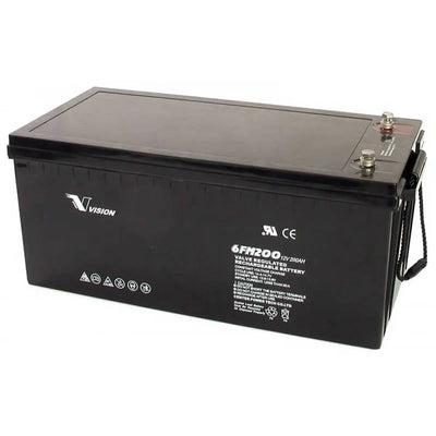 CShop.co.za | Powered by Compuclinic Solutions 200AH 12V Deep Cycle AGM Battery (eXtra Heavy Duty 6FM200Z-X) SOL-B-200-12VZ