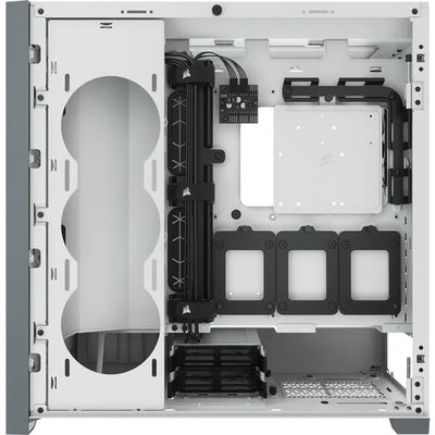 CShop.co.za | Powered by Compuclinic Solutions 5000D Airflow Tempered Glass Mid-Tower; White - 4x3.5''; 2x2.5''; Up to 360mm Liquid Coolers - ATX Chassis CC-9011211-WW