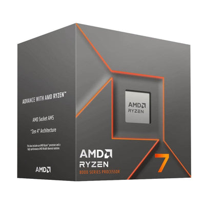AMD Amd Ryzen 7 8700 F 8 Core 4.1 Ghz Am5 Cpu 100 100001590 Box 100-100001590BOX