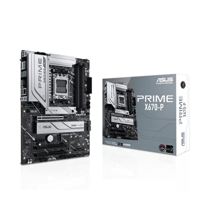 Asus Asus AMD X670-P Ryzen AM5 ATX Prime Motherboard (SKU: PRIME-X670-P) PRIME-X670-P