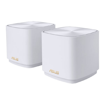 CShop.co.za | Powered by Compuclinic Solutions ASUS AX3000 WiFi 6 Dual-band Mesh system 2 PACK- Coverage up to 3500 Sq. ft.90IG0750-MO3B40 ASUS ZENWIFI XD5 (W-2PK)