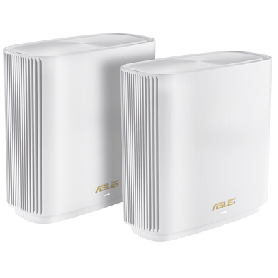 ASUS Asus AX6600 Tri-band Mesh WiFi 6 System 2 PACK – Coverage up to 5500 sq.ft 90IG0590-MO3A80 ASUS ZENWIFI XT8 V2(W-2PK)