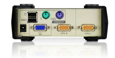 CShop.co.za | Powered by Compuclinic Solutions ATEN 2-Port USB/PS2 VGA KVM with 2 Cables CS82U