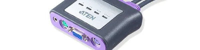 CShop.co.za | Powered by Compuclinic Solutions ATEN 4-Port PS2 VGA Cable-Built-in KVM with Audio support CS64A