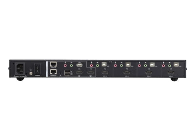 CShop.co.za | Powered by Compuclinic Solutions ATEN 4-Port USB HDMI Multi-View KVMP Switch. (inlc. cables & Rack kit) CM1284