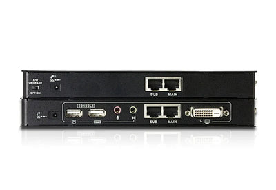 CShop.co.za | Powered by Compuclinic Solutions ATEN USB DVI Dual Link Console Extender with Audio/Serial Support up to 60M  -  TAA Compliant/ Audio Cat 5 KVM Extender CE602