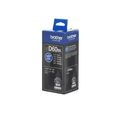 Brother Cartridge Brother Black Ink for DCPT310/ DCPT510W/ DCPT710W/ MFCT910DW/ DCP-T220/ DCP-T420W/ DCP-T520W/ DCP-T720DW/ DCP-T820DW/ MFC-T920DW BTD60BK