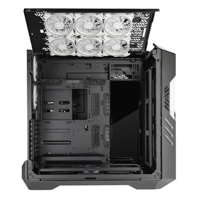 CShop.co.za | Powered by Compuclinic Solutions CM Case HAF 700 EVO; ATX; Ultra case; Huge IO; Front LCD Panel; ARGB; 5 included argb fans H700E-IGNN-S00