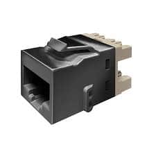 CommScope CommScope CAT-5E KJ Jack Black Outlets Cable 2291217-2