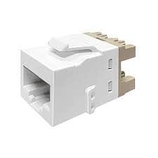 CommScope CommScope KJ Keystone CAT6 White Outlet 1-2291216-3