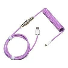 CShop.co.za | Powered by Compuclinic Solutions Cooler Master Coiled Cable; Double-Sleeved; Purple; Type C KB-CPZ1