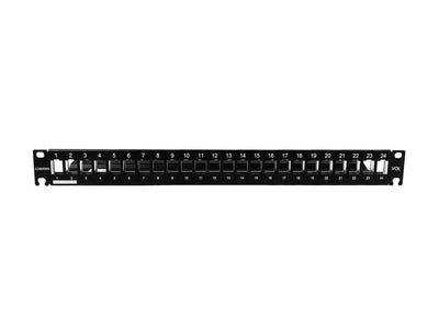 Corning Corning VOL 24-Port Empty 1U Black Patch Panel MAXCSV-02408-C001