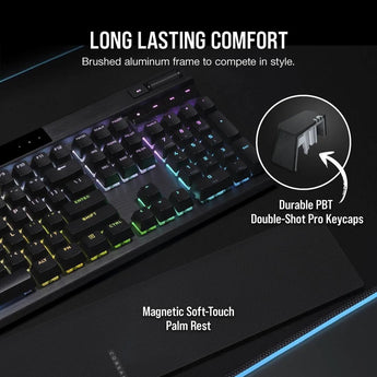 CShop.co.za | Powered by Compuclinic Solutions Corsair K70 PRO RGB Optical-Mechanical Gaming Keyboard - Corsair OPX switches - Black CH-910941A-NA