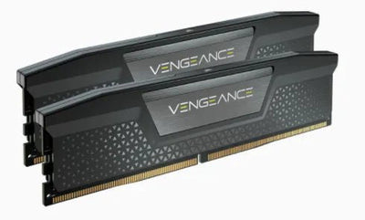 CShop.co.za | Powered by Compuclinic Solutions Corsair VENGEANCE® 32GB (2 x 16GB) DDR5 DRAM 5200MHz C40 Memory Kit; 40-40-40-77; 1.25V; Black. CMK32GX5M2B5200C40