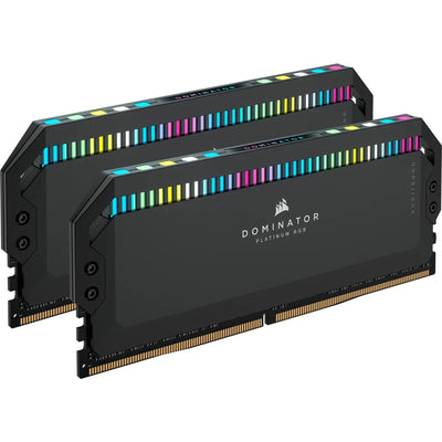 CShop.co.za | Powered by Compuclinic Solutions CorsairDOMINATOR PLATINUM RGB DDR5; 5200MHz 64GB 2x32GB DIMM; 40-40-40-77; 1.25V CMT64GX5M2B5200C40