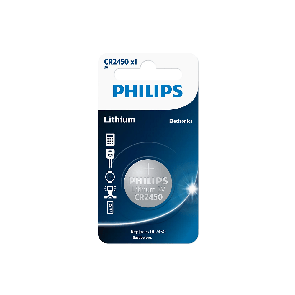 Philips Cr2450 Single Pack CR2450P1/73