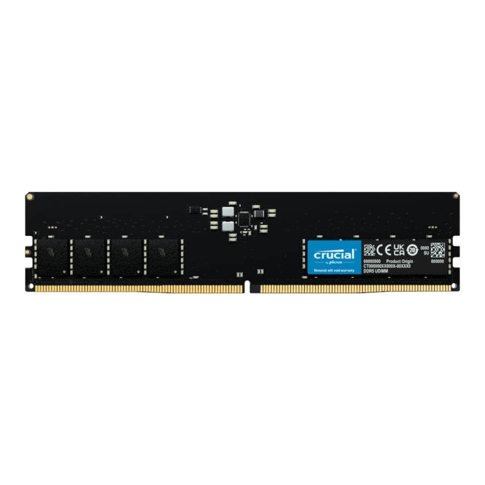 Crucial Crucial 32 Gb 5600 Mhz Ddr5 Desktop Memory Ct32 G56 C46 U5 CT32G56C46U5