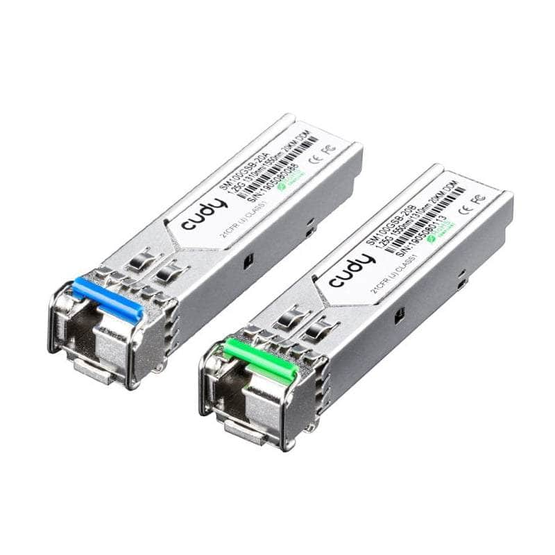 Cudy Cudy Single Mode 1.25 G Lc Bi Directional Sfp 20km Sm100 Gsb 20 Ab SM100GSB-20AB