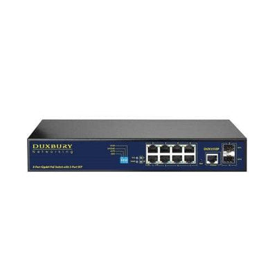 Duxbury Networking Duxbury AI 10 Port Layer 2 Managed GbE PoE Switch DUX1510P