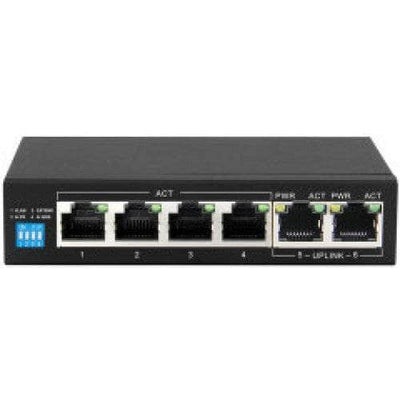 Duxbury Networking Duxbury AI 6 Port PoE Switch with 4port PoE Gigabit Ports DUX106GV2