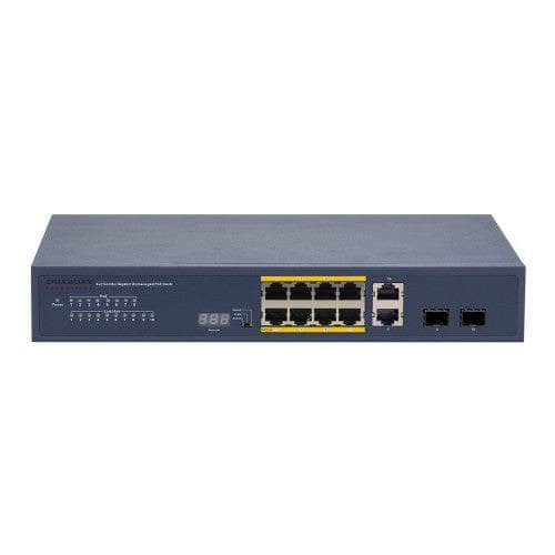 Duxbury Networking Duxbury Unmanaged 10 Port GbE PoE Switch DUX1012P