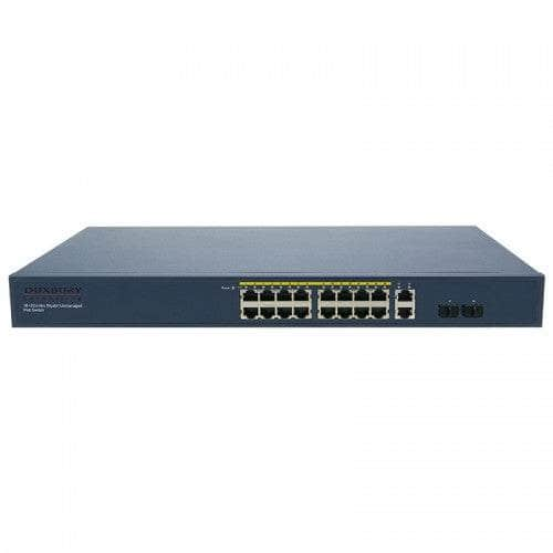 Duxbury Networking Duxbury Unmanaged 18 Port PoE Switch DUX1018P