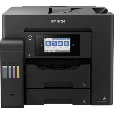 CShop.co.za | Powered by Compuclinic Solutions 32ppm Mono 22ppm Clr A4 Print Scan Copy Fax USB Wi-Fi/Wi-FiDirect Ethernet AutoDuplexPrint&Scan ADF incl 1 set of ink bottles L6550 PRINTER