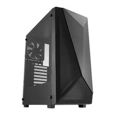 FSP Fsp Cmt195 B Atx Gaming Chassis Tempered Glass Side Panel Black Cmt195 B CMT195B