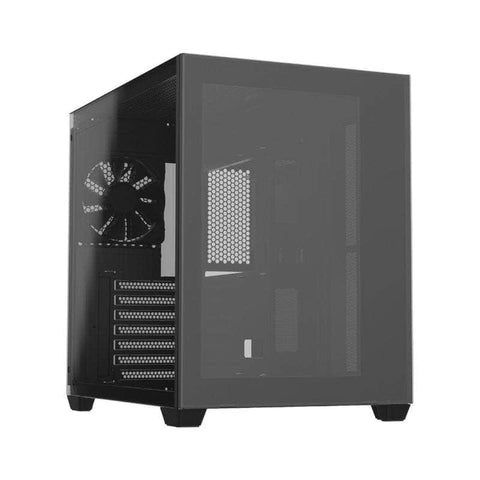 FSP Fsp Cmt380 B | Atx | Micro Atx | Mini Itx | Gaming Chassis | 1x 120mm | Mid Tower |Tempered Glass Side Panel | Black Cmt380 B CMT380B