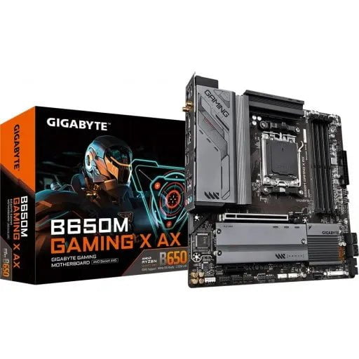 CShop.co.za | Powered by Compuclinic Solutions GIGABYTE AMD B650 Gaming Chipset for AMD AM5; 4x Dual DDR5; 2x M2; 1x HDMI 2x DP. GA-B650M-GAMING-X-AX