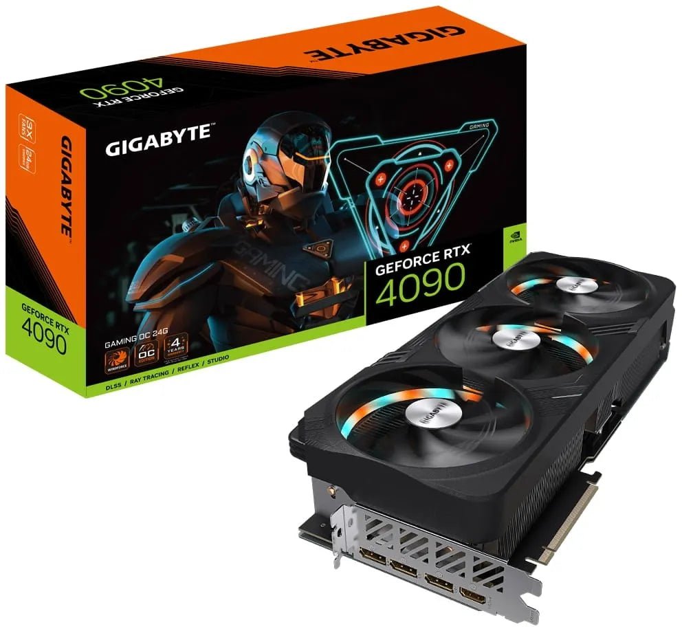 CShop.co.za | Powered by Compuclinic Solutions Gigabyte GeForce RTX® 4090 GAMING OC - 24GB 3xDP/1xHDMI GV-N4090GAMING OC-24GD