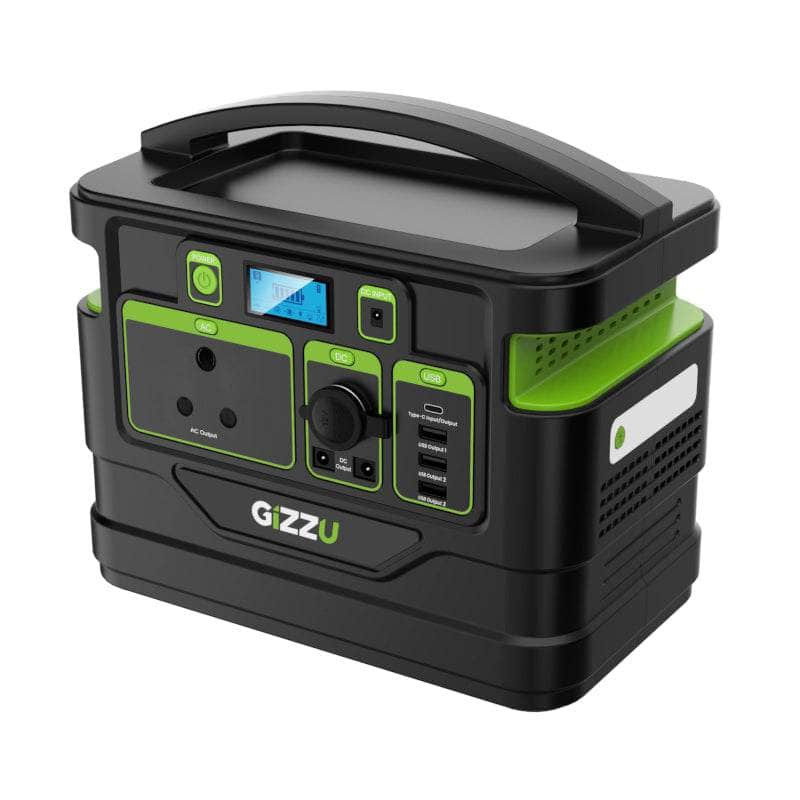 Gizzu Gizzu 518 Wh Portable Power Station 2 X 3 Prong Sa Plug Point Gps500 GPS500