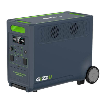 Gizzu Gizzu Hero Ultra 3840 Wh/3600 W Ups Fast Charge Lifepo4 Portable Power Station Gps3800 U GPS3800U