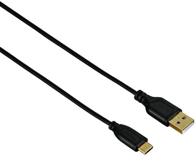 CShop.co.za | Powered by Compuclinic Solutions Hama Usb C Cable Flexi Slim Black Usb2.0 0.75 M 200634