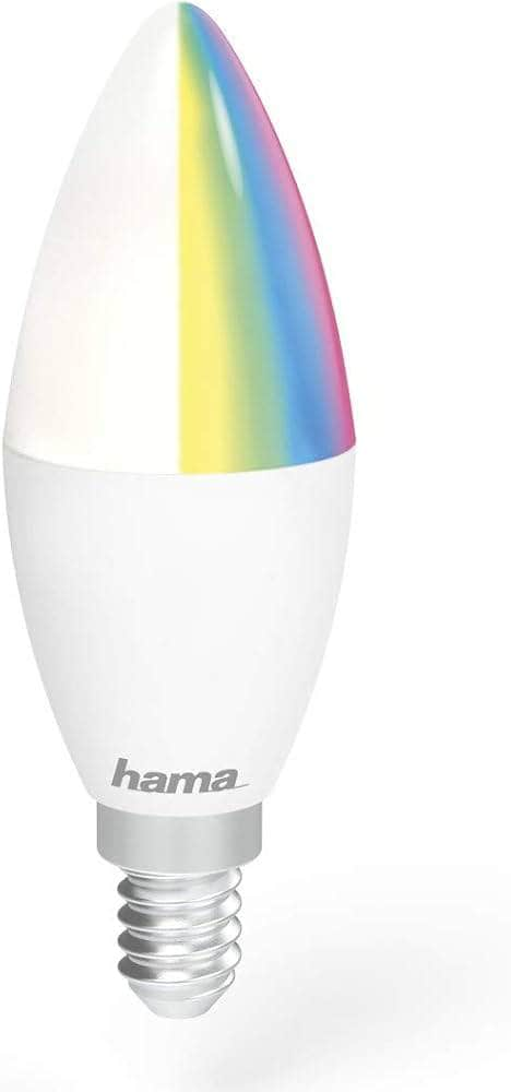 CShop.co.za | Powered by Compuclinic Solutions Hama Wlan Led Lamp E14 5.5 W Rgbw Dimmable 176599