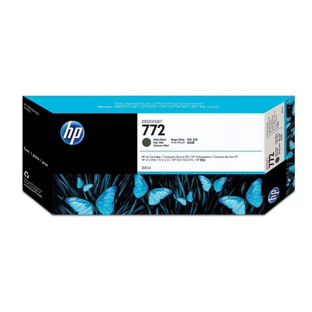 HP HP 772 MATTE BLACK DESIGNJET ORIGINAL INK CARTRIDGE (SKU: CN635A) CN635A