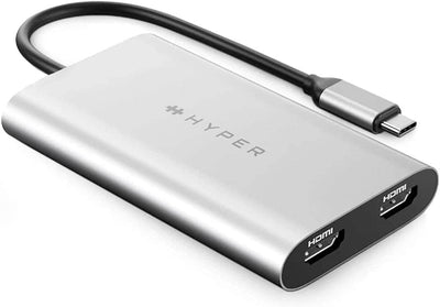 CShop.co.za | Powered by Compuclinic Solutions Hyperdrive Usb C To Duel Hdmi Adapter+Pd Over Usb (M1) HDM1-GL