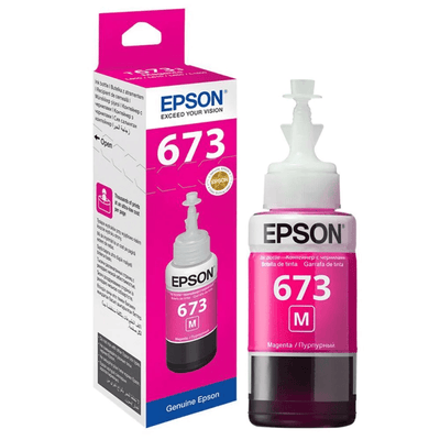 EPSON Ink Bottles Magenta 70ml EcoTank L800  /810 / 850 / 1800 Epson. T67334A