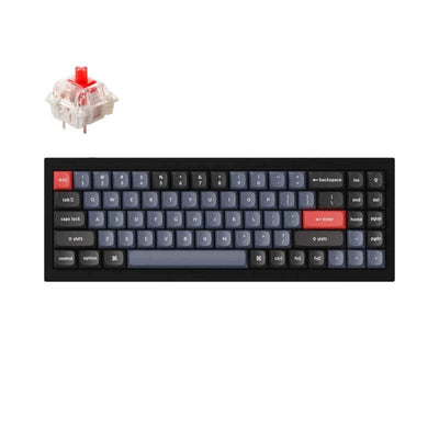 Keychron Keychron Q7 70% Red G Pro Switches Aluminium Rgb Wired Keyboard Black Q7 M1 Q7-M1