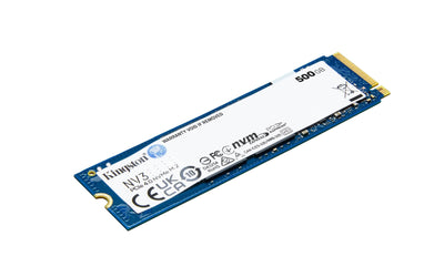 CShop.co.za | Powered by Compuclinic Solutions Kingston 500 G Nv3 M.2 2280 Pcie 4.0 Nvme Ssd SNV3S/500G