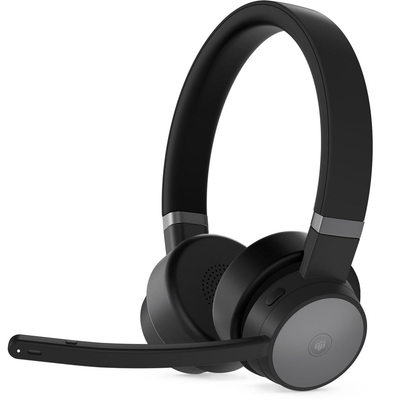 CShop.co.za | Powered by Compuclinic Solutions Lenovo Go Wireless ANC Headset|Microsoft Teams Certified|USB + BT Connection| Noice cancellation|Pouch|Flip mic LENOVO 4XD1C99221
