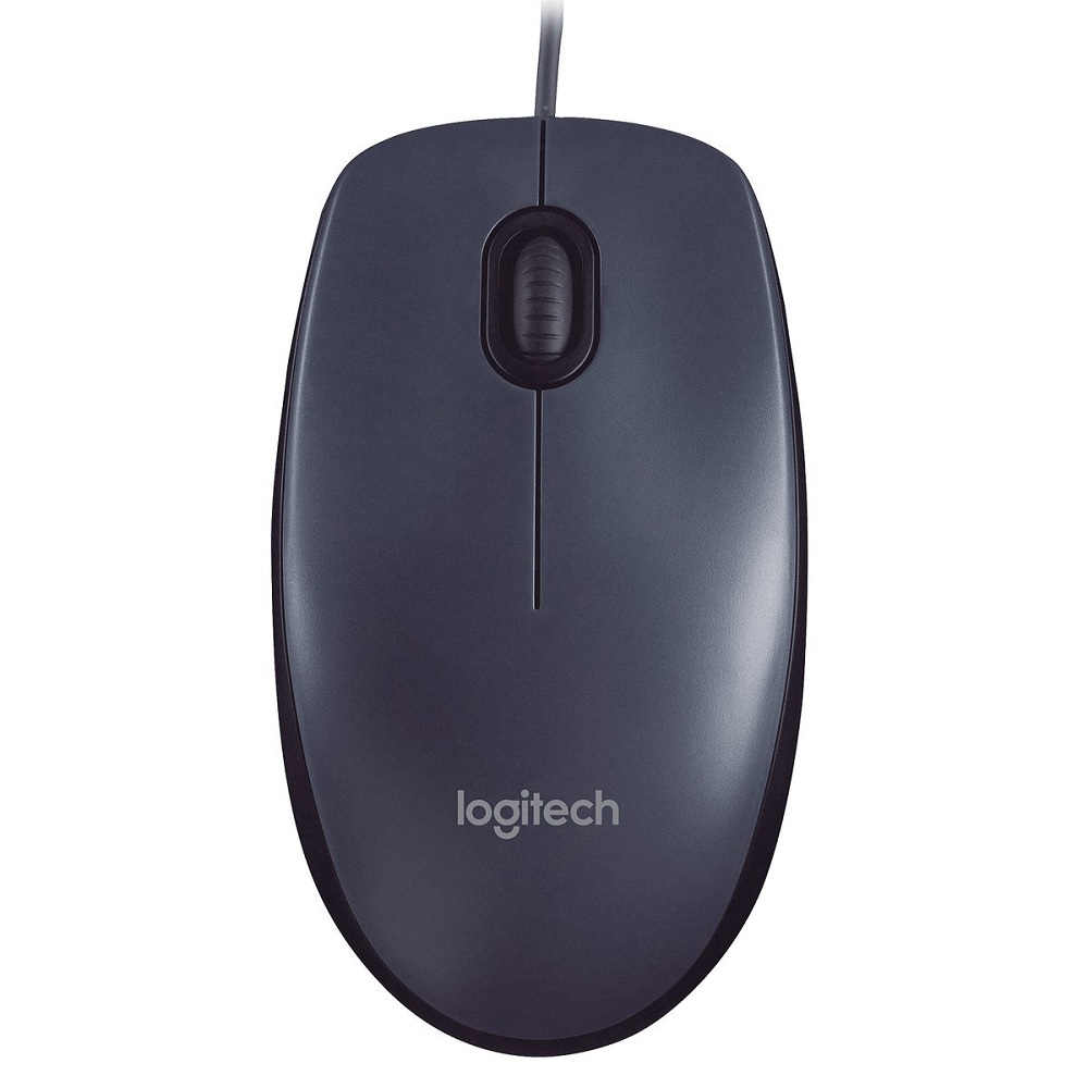 Logitech Logitech® Mouse M90 - GREY - USB - 910-001793 LOGITECH M90