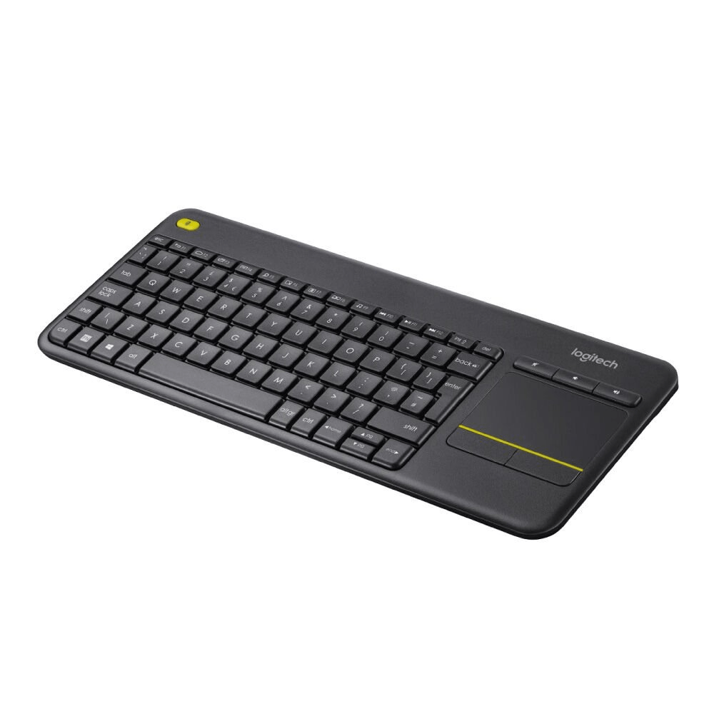 Logitech Logitech Wireless Keyboard K400 Plus Touch (Dark Grey) Unifying  USB receiver 18-months Battery life 13 Function integrated Hot LOGI K400 920-007145